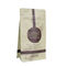 Custom Printed Doypack Resealable Black Matte  Coffee Bag with Valve supplier