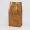 Square Bottom Coffee Packaging Bags, Stand Up Zipper Pouch With Valve supplier