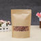 Eco friendly Snack Food Spices Packaging Kraft Paper Plastic Zip Lock Bag supplier