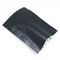 Wholesale zip lock plastic mylar matta black three side seal packaging bag supplier