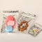 Plastic Custom Print Logo Pack Jewelry Ziplock Reclosable Plastic Poly Clear Zipper Bags supplier