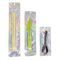 One Side Clear One Side Holographic Cosmetic Tools Brush Packaging Mylar Ziplock Bag supplier