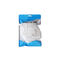 Aluminum foil clear window bag face mask packaging pouch with zipper supplier
