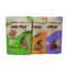 Custom Printed Cookie Food Packaging Bag Biodegradable Brown Kraft Paper Bag With Ziplock supplier