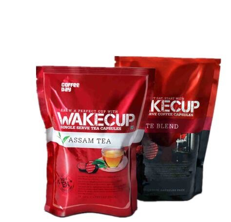 Food Packaging Custom Printed Stand Up Pouch Reusable Snack Bags With Zipper
