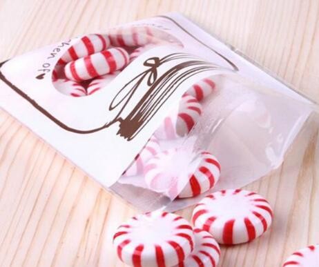 Clear OPP Cute Cookie Plastic Packaging Bread Bags wihtg Heat Seal