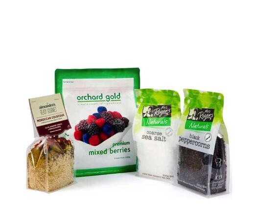 100% Food Grade Laminate Material Resealable Custom Pattern Print Smell Proof Ziplock Aluminium Foil Bag