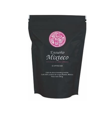 2000g Zipper Stand Up Plastic Food Packaging Bags for Coffee Packing