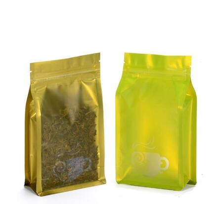Stand Up Clear cheap aluminum foil herbal tea zip plastic Packaging Bags