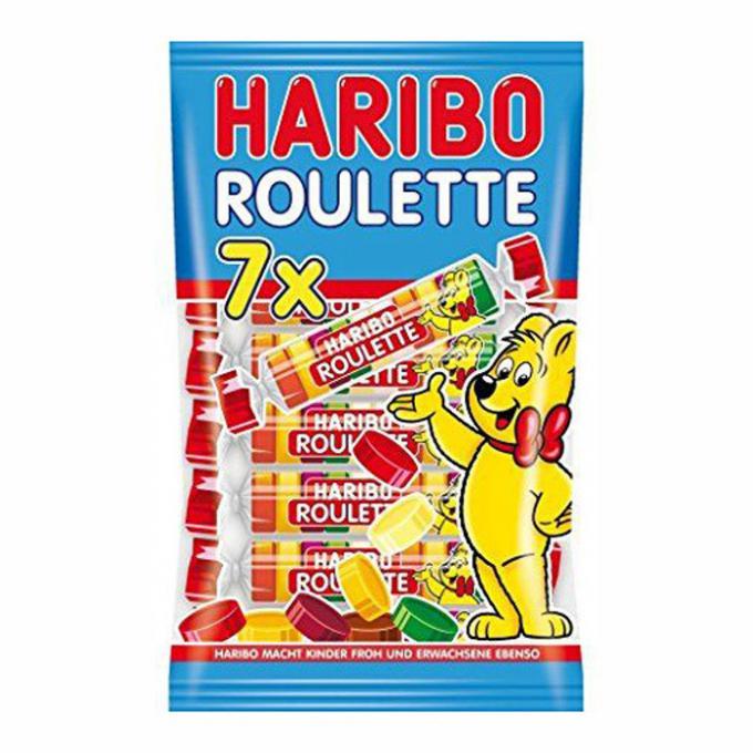 Custom printed ziplock food grade plastic candy packaging of three side sealing bags
