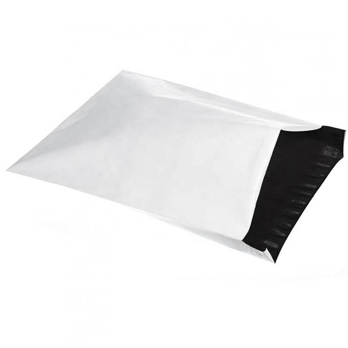 White Custom Logo Plastic Poly Mailer Clothes Shipping Courier Mailing Bags