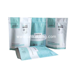 China Plastic Biodegradable Metallized Foil Tobacco Herb Pet Bag with Child Proof Zipper supplier