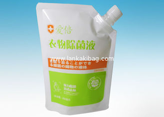 China Custom Printed PET Spout Plastic Bags for Laundry Detergent supplier