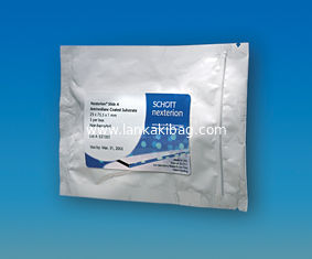 China Clear Foil Medicine Plastic Bags with Printed Labels supplier