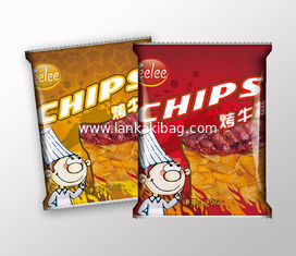 China Customized Potato Chips Plastic Packaging Bags with Heat Seal supplier