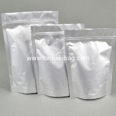 China Stand Up Transparent Aluminum Foil Zipper Plastic Bags supplier