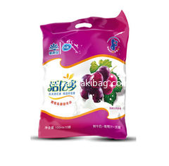 China Customzied Printed Flat Plastic Packaging Bag for Fruit Juice supplier
