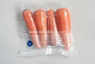 China Logo Printed Aseptic Food Vacumm Bag For Fresh Vegetables Packaging supplier