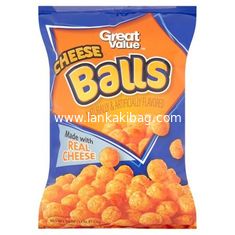 China Aluminium foil plastic  Cheese Balls packaging bag with custom logo design printing supplier