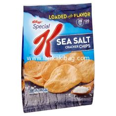 China Resealable Snack Stand up Zipper Pouch Plastic Aluminum Foil Lined Coated Packaging Food Bag supplier