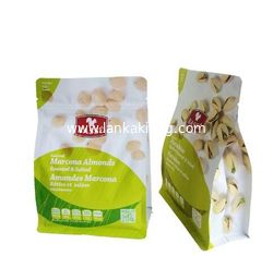 China Snack Food Package Custom Logo Printing Nuts Plastic Zipper Packaging Bag With Tear Notch supplier