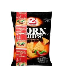 China Laminated Flavoured Potato Chips Snack Pillow Pouches Oem/Odm Accepted Corn Tortilla Chips Packaging Bag supplier