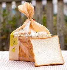 China Clear LDPE plastic wicket bread bag, poly bakery plasetic packaging bags supplier