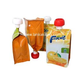 China Custom Size 100% pure virgin raw material wholesale spout packaging plastic bags for food supplier