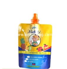 China Stand Up Excellent quality professional design plastic juice spout bag supplier