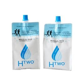 China Custom Made Food Grade Aluminum Foil Plastic Spout Bag For Liquid Soap supplier