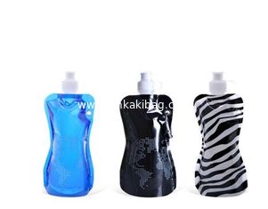China Hot sale customed plastic bag for liquid stand up pouch with top spout supplier