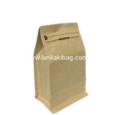 China kraft paper bag with clear window with zipper stand up kraft paper bag zipper paper bag supplier