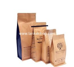 China Factory supply doypack pouch Stand up zipper pouch kraft paper bag for food packaging supplier