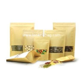 China Best Price Food Grade Customized Size Print Coffe Bean Kraft Paper Bag Packaging Of Coffee supplier