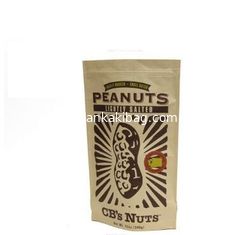 China wholesale new products customized biodegradable laminated food grade materials kraft paper coffee bags supplier