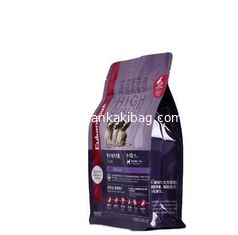 China Hot selling standup food bag three lay lab lock bags silveraluminum foil bags for dog food supplier