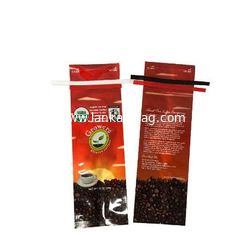 China Top quality customized Eight side sealing flat bottom bag/gravure printing coffee square bottom biscuit bag /food supplier
