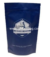 China Printed FDA material plastic packaging bag with zip lock/stand up pouch supplier