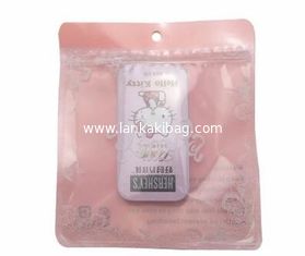 China OPP zipper bag / clear printed plastic k bag resealable phone case packaging supplier
