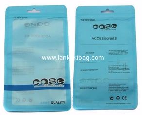 China Phone Case Packaging Printed Zipper Pouch Plastic Bags/ Custom Printed Bags for Cell Phone Case Packaging supplier