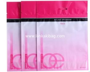 China Eco-friendly Printed OPP Plastic Make-up Brushes Packaging Zipper Bags supplier