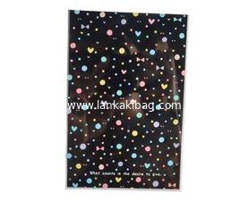 China Matt black design plastic pouch opp material plastic k pakaging bag supplier