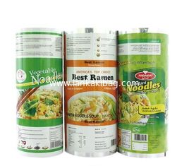 China Aluminum foil food packaging film/plastic printed laminated packing film roll for snack supplier