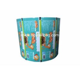 China Plastic food packaging film printing film roll for cake/bresd/biscuit/candy/coffee/sugar supplier