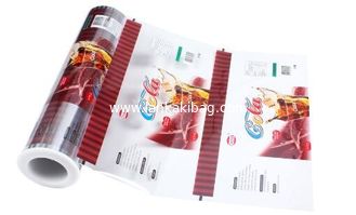 China Custom print packaging plastic aluminum foil laminating roll film supplier