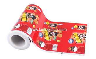 China High Quality Custom Logo Printing PE Plastic Bag Rolls for food supplier