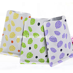 China Custom Printed Plastic Packaging Sachet Three Side Heat Seal Aluminum Foil Bag supplier