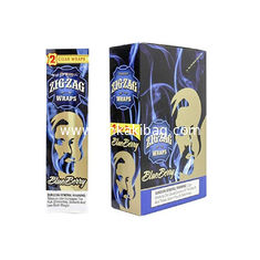 China Empty Good Quality Heat Seal Flat Zipper Bag Foil For Cigarillo Cigarette Vape supplier