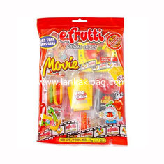 China Custom printed k food grade plastic candy packaging of three side sealing bags supplier