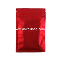 China Alumium Foil Zip Lock Bags Poly Bag Reclosable Plastic Small zipper bags supplier